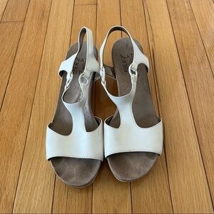 Naturalizer White Heels